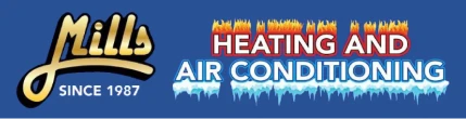 Mills Heating &amp; Air Conditioning Logo